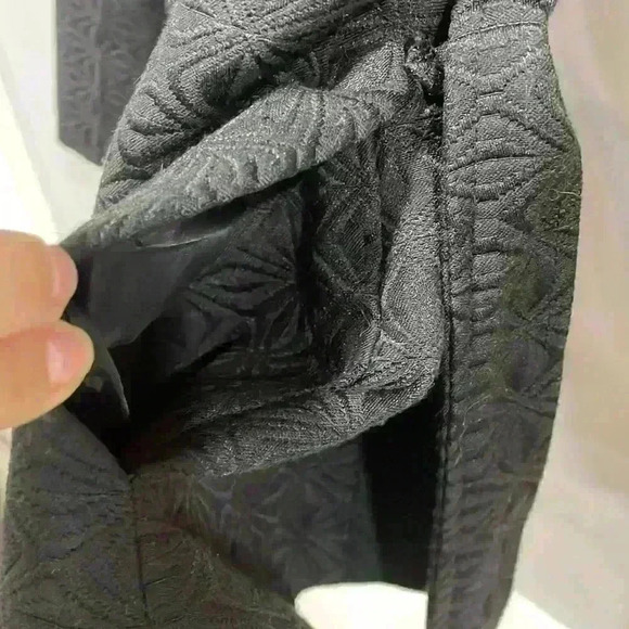 Cynthia Rowley button down geometric pattern peacoat size medium - Picture 6 of 7